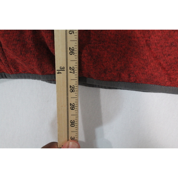 L.L. Bean Red Men Sweater Mock Neck Long Sleee Size XLT - Picture 4 of 7